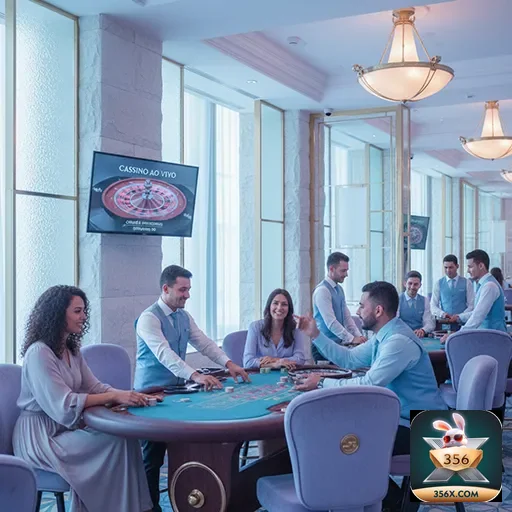 Ilustração de Explore jogos de slots e recompensas VIP no 356x