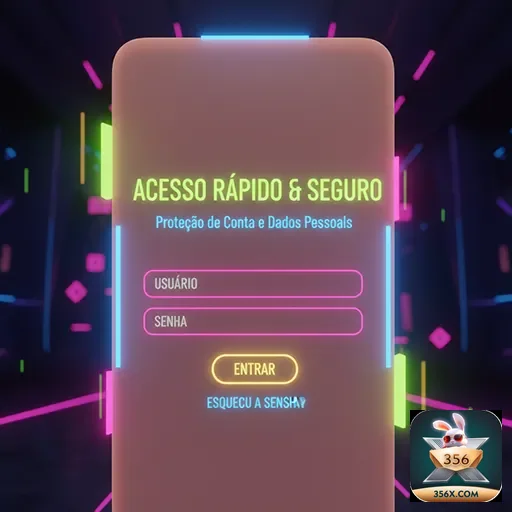 Ilustração de Explore Slots Rápidos no 356x com Suporte Premium